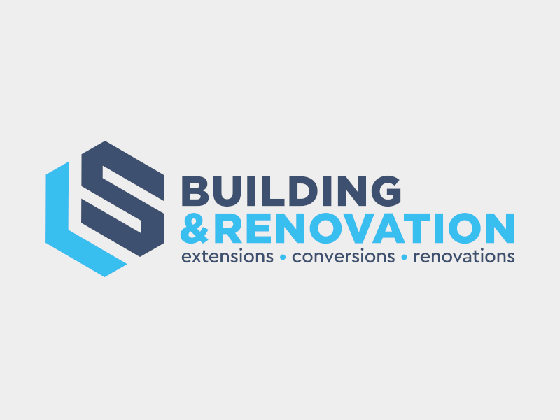 LS Building And Renovation Logo Light Grey BG LS Building And Renovation Logo Light Grey BG